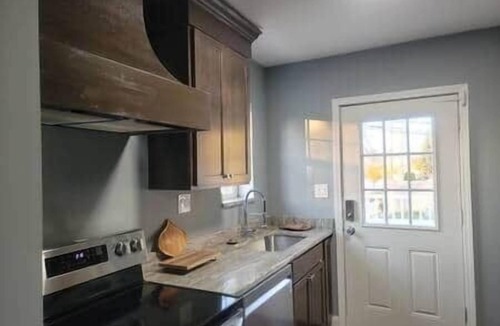 Royal Oak Apartment | *the Michigander* Entire Queen BR suite! @MicroLux