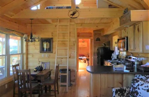 Fancy Gap Cabin | Time to Unwine-Waterfront Cabin w/Hot Tub! Pet Friendly! Blue Ridge Parkway