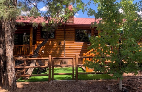 Torreon Cabin | Torreon, Air Condition, Great Rm, 3 Decks, Wooded 1/2 Acre, Fenced Area For Dog!