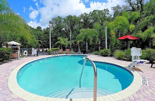 Wesley Chapel Hotel | Triple 2 Queen Studio w/Sofa Bed + Pool Access, Breakfast and Fitness Center!