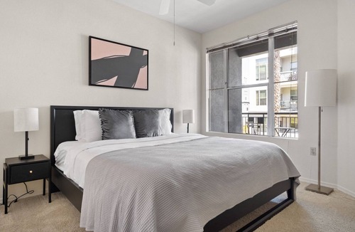 Central District Apartment | Upscale Fremont 1BR w/ Pool, W/D & Gym, near TJ & WF, by Blueground