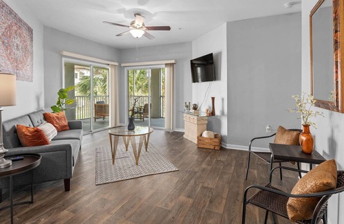 Ocoee Apartment | Water-View Oasis w/spacious wrap around screened in balcony- mins from beach