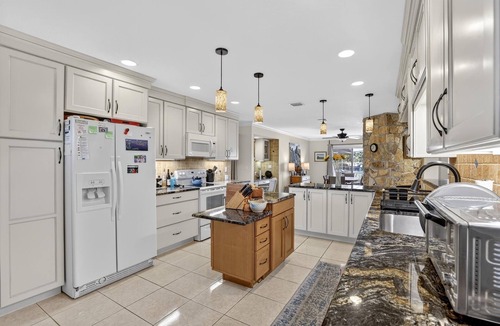 Moorings House | Waterfront 3BR in The Moorings of Vero Beach, private pool & dock, pets welcome.