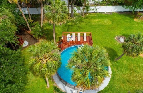 Riverview House | Waterfront 6BR Oasis Pool Gym Huge Dock