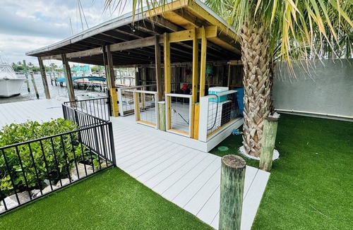 Rocky Point House | Waterfront Home on the Harbor with a Pool, Boat Dock & Pet Friendly!