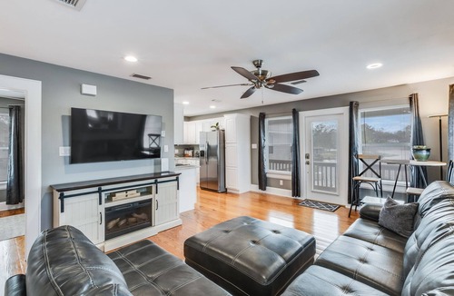 Foley Condo | Waterfront on Bon Secour minutes from Gulf Shores Beach Scenic Watercolor Sunset