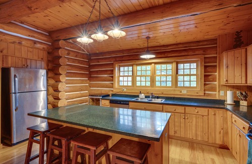 Brodhead Cabin | Waterfront Sugar River Cabin w/Dock & Game Room!