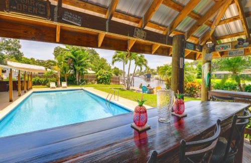 Florida Ridge House | Waterfront Vero Beach Home w/Pool & Boat Dock!