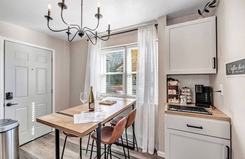 Algoma Apartment | Welcome to The Steele Magnolia! Completely renovated 2 bed/1ba plus bonus pull out couch. We are located directly across the street from Von Stiehl Winery and are just a few minutes walk to Crescent Beach!