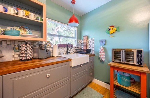 Cocoa House | Whimsical Cocoa Escape: The Purple Picket Bungalow