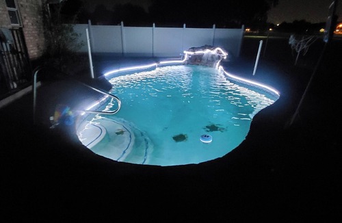 Saginaw House | "Willow Park Retreat: Spacious 4BR Home w/AC, Gym, Pool, BBQ & Outdoor Fun!"