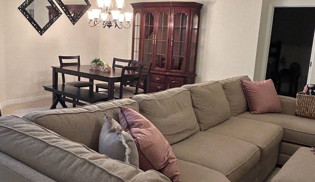 3 bed/2 bath house in The Villages! Pet friendly, pool, hot tub and internet!