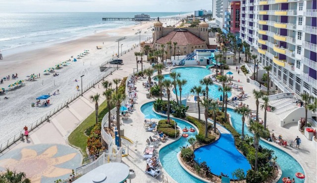 3BD/Daytona - Beach, Pools, Lazy River, Bar, Slides