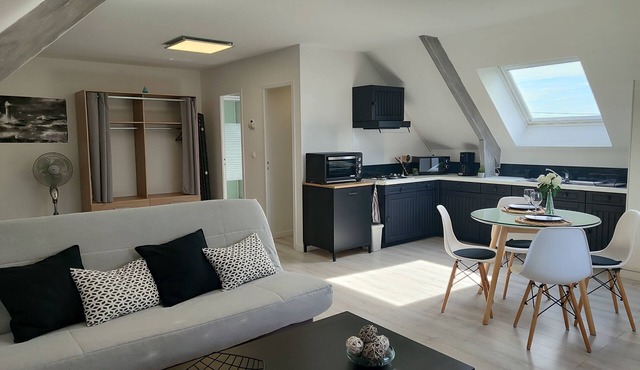 45 m² studio in private home with independent access and private parking