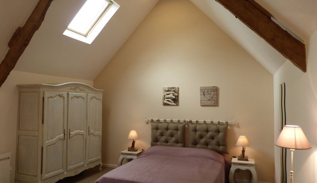 A large and comfortable house tastefully restored.