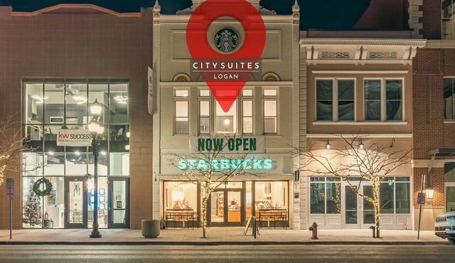 Above Starbucks in Downtown Logan ~ Fast Wifi ~ Free Netflix