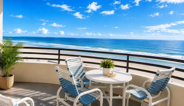 Amazing Views! Pool Open! Balcony open! Gorgeous Direct Oceanfront Sand Dollar