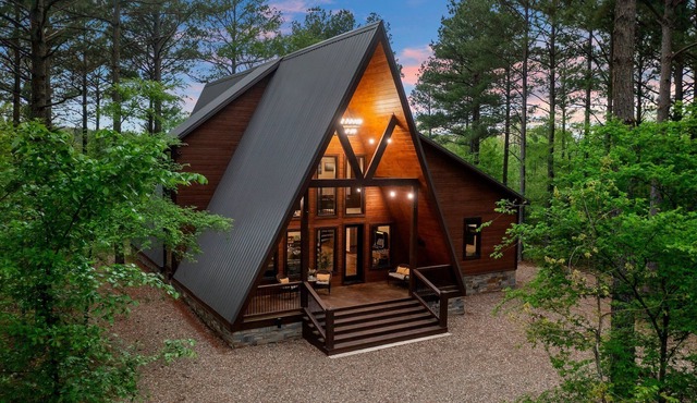 An A-Frame with some SASS and southwestern CLASS! in Broken Bow