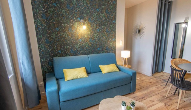 Apartment 4 persons air-conditioned 1 bedroom + sofa bed Puy de Cômes 203 in Chatelguyon