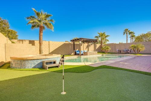 Backyard Oasis! Group-Friendly San Tan Valley Home