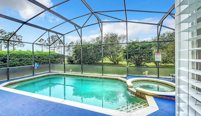 Beach Themed Vacation Pool/Spa Home/Close To Disney