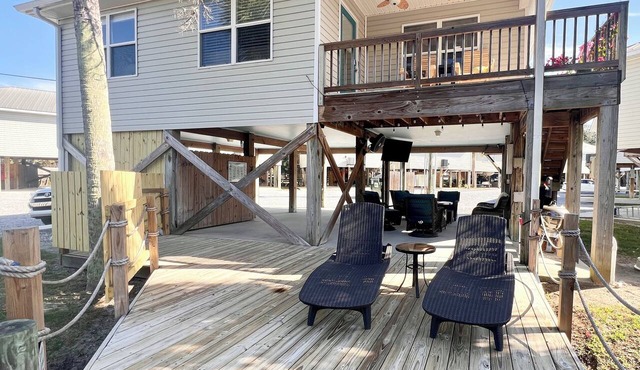 Bon Secour Cottage - Riverfront near Gulf beaches, sports complex, Wharf, OWA
