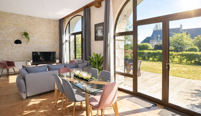 Bright apartment with garden - Omaha Beach