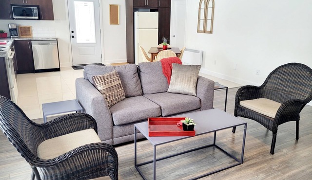 Bright, spacious, and private apartment