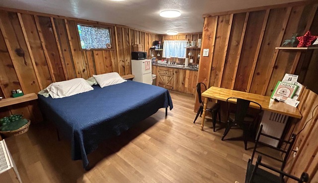 Cabin #9 - Studio with fireplace