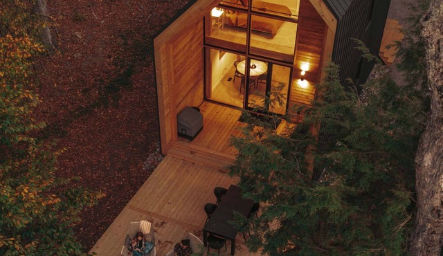 Camp Haliburton - Waterfront A-Frame w Sauna