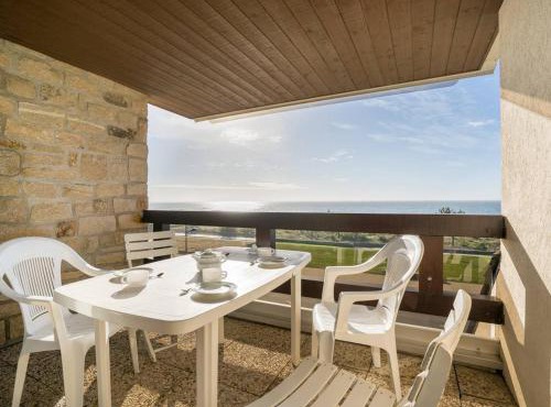 Carnac - Studio cabine 4 pers, 28m², vue mer, parking, animaux acceptés - FR-1-477-117