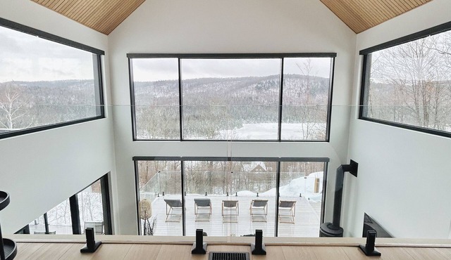 Cedar Hills-Sauna and spa in a Scandinavian style chalet mountainside