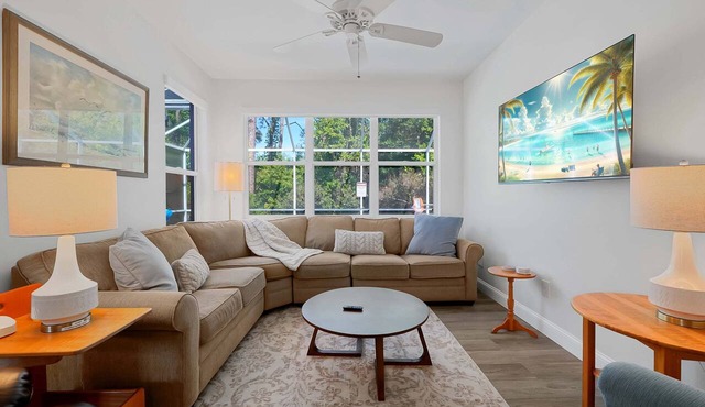 Charming 3BR Pool Home Near Disney, Open Layout,Family Friendly-4102