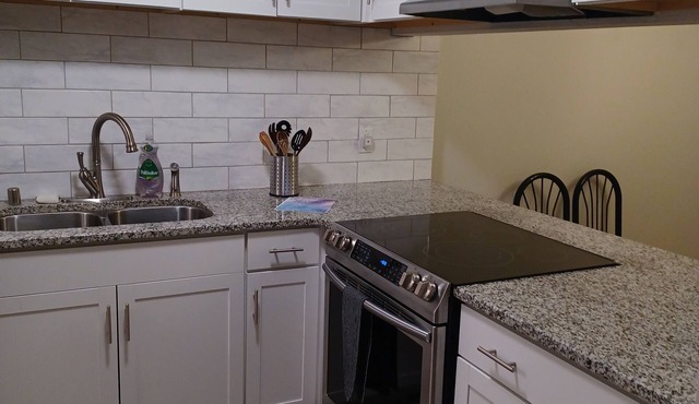 Charming condo centrally located with a garage, tastefully updated, pet friendly