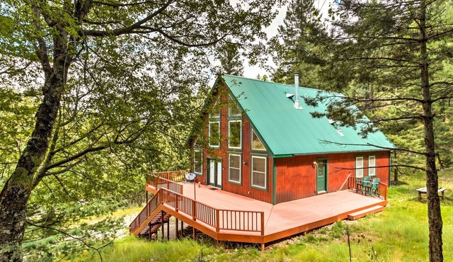 Charming, secluded 2-BD/2Bath house, with stargazing deck, near Cloudcroft