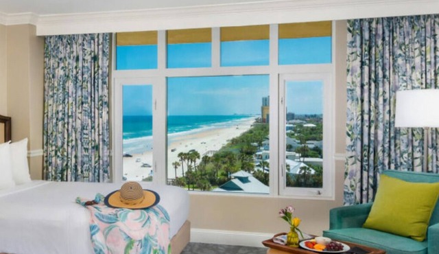 Coastal King Balc | The Shores | Balcony bliss, beach yoga | 2 Units