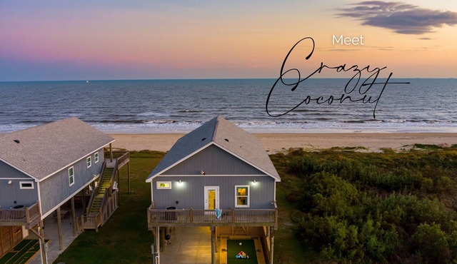 Double Beachfront Bliss | 2 Side-by-Side Homes | 8BR | 2 Spas | Sleeps 20