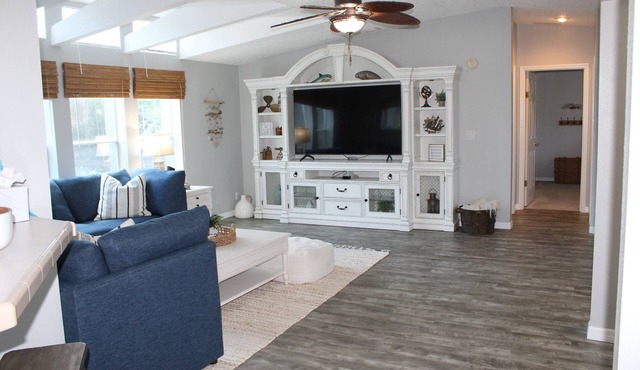 Exquisite riverfront home in Ozello Keys with private dock. Sleeps 10.