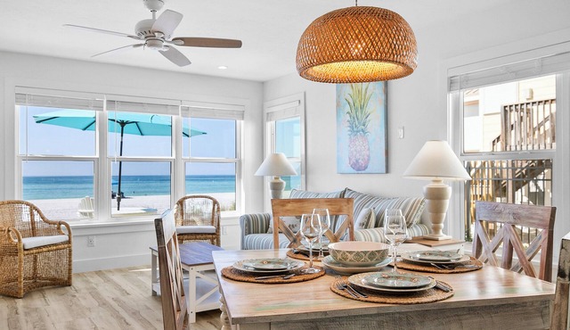 Four Beach Lovers 2 · Gulf Front · Solar Powered · Steps to Sand