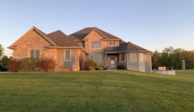 Fun luxury home with lots of space inside and out!