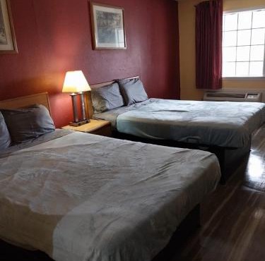 Gated 2 Queen Beds Hotel Room 112