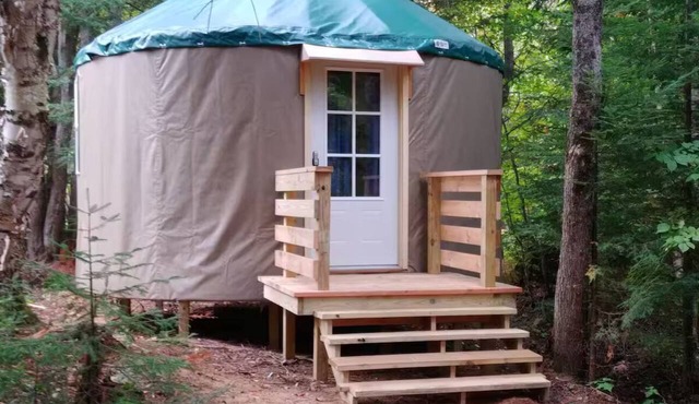 Great Lakes Yurt Camp- Brooke trout yurt