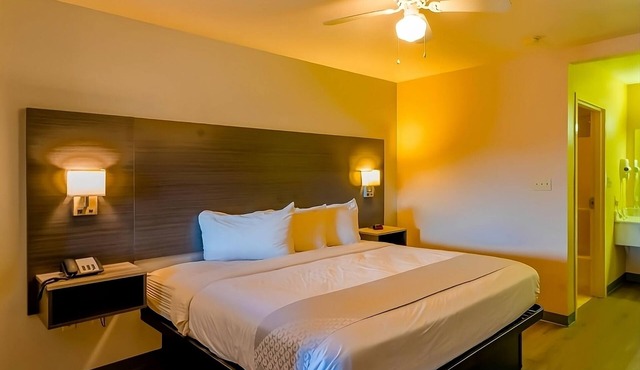Great Relaxing Overnight Stay! With Outdoor Pool Access, and Free Parking!