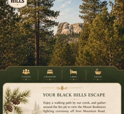 Grizzly Bear Creek- Mt Rushmore Views- Hot tub