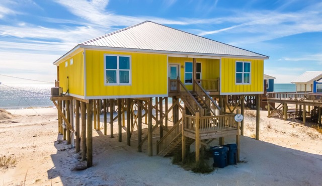 Gulf Views + Beach Walkout, Porch Swing, Deck