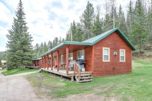 Hike, Ski, ATV! Ride-Ready Deadwood Cabin w/Grill