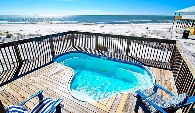 Island Time II - Gulf-view Beach House with Heated Pool Pet-friendly
