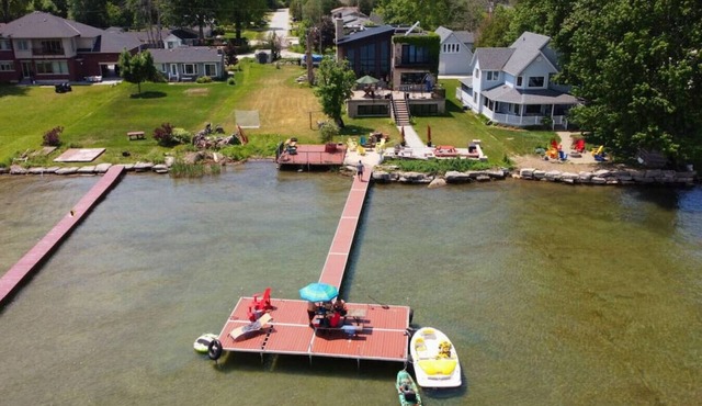Lakefront Luxury|Games room, Steam rooms,Lake toys