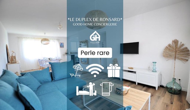 *Le Duplex de Ronsard*Plage et Centre-Ville in Dunkerque