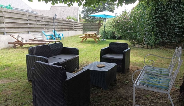 Les Mouettes B&B :Bord de Loire, calm, nature, garden, family suite in Loire-Authion